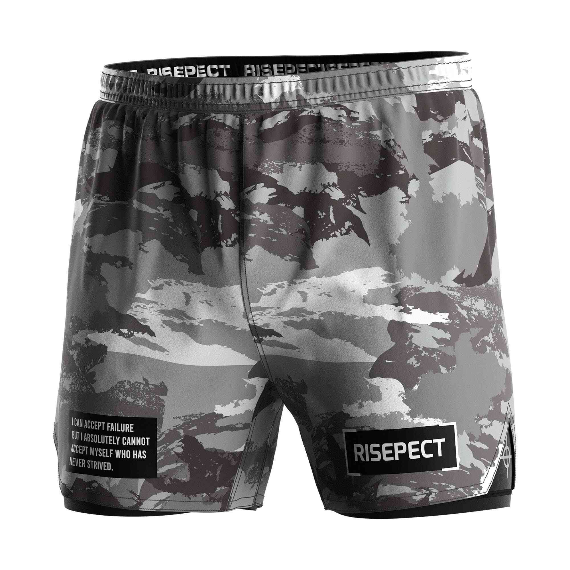 
                Wholesale hot training 2in1 shorts military camo 2024
