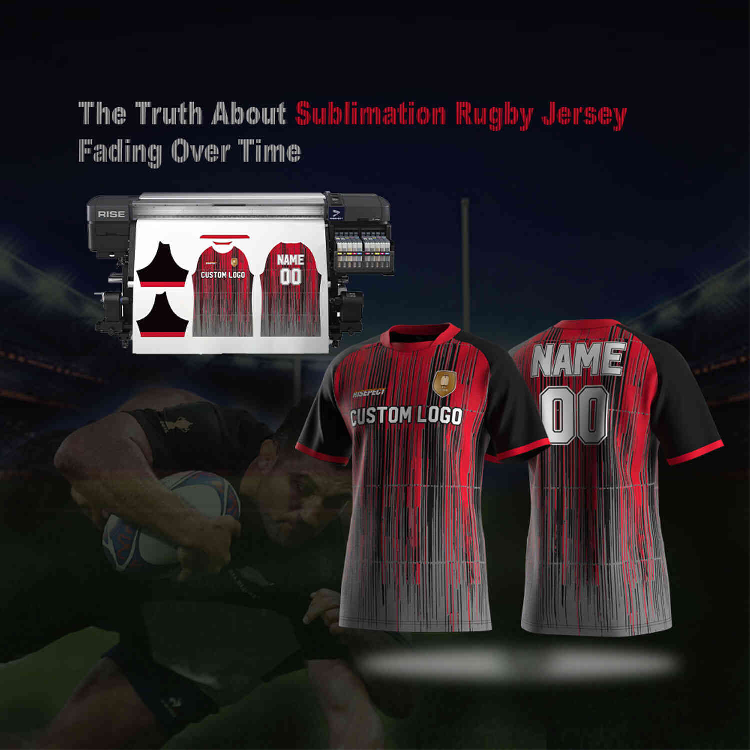 
                The Truth About Sublimation Rugby Jersey Fading Over Time