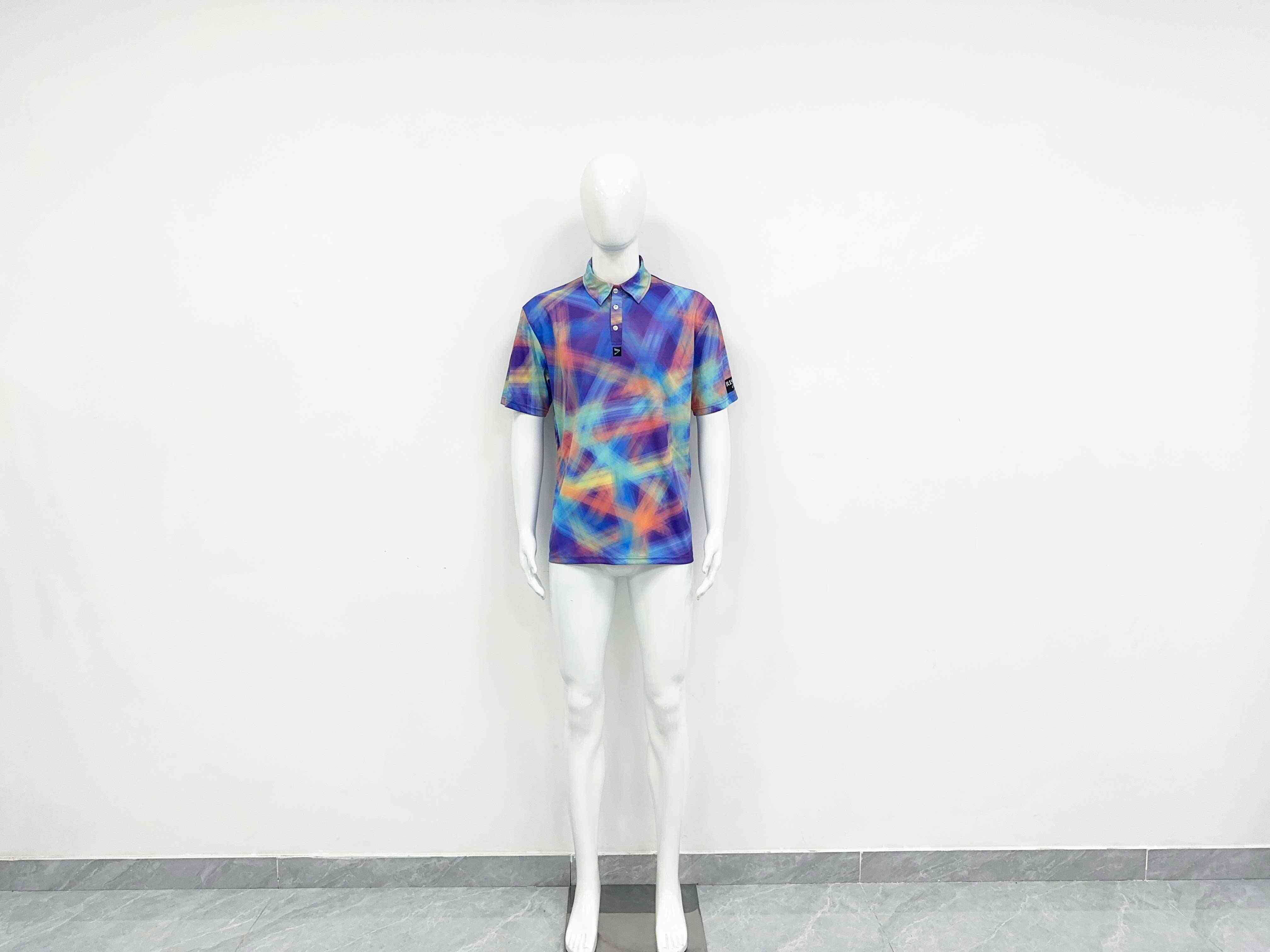 Front view - Iridescent Golf T Shirts Boys T-Shirts Polo