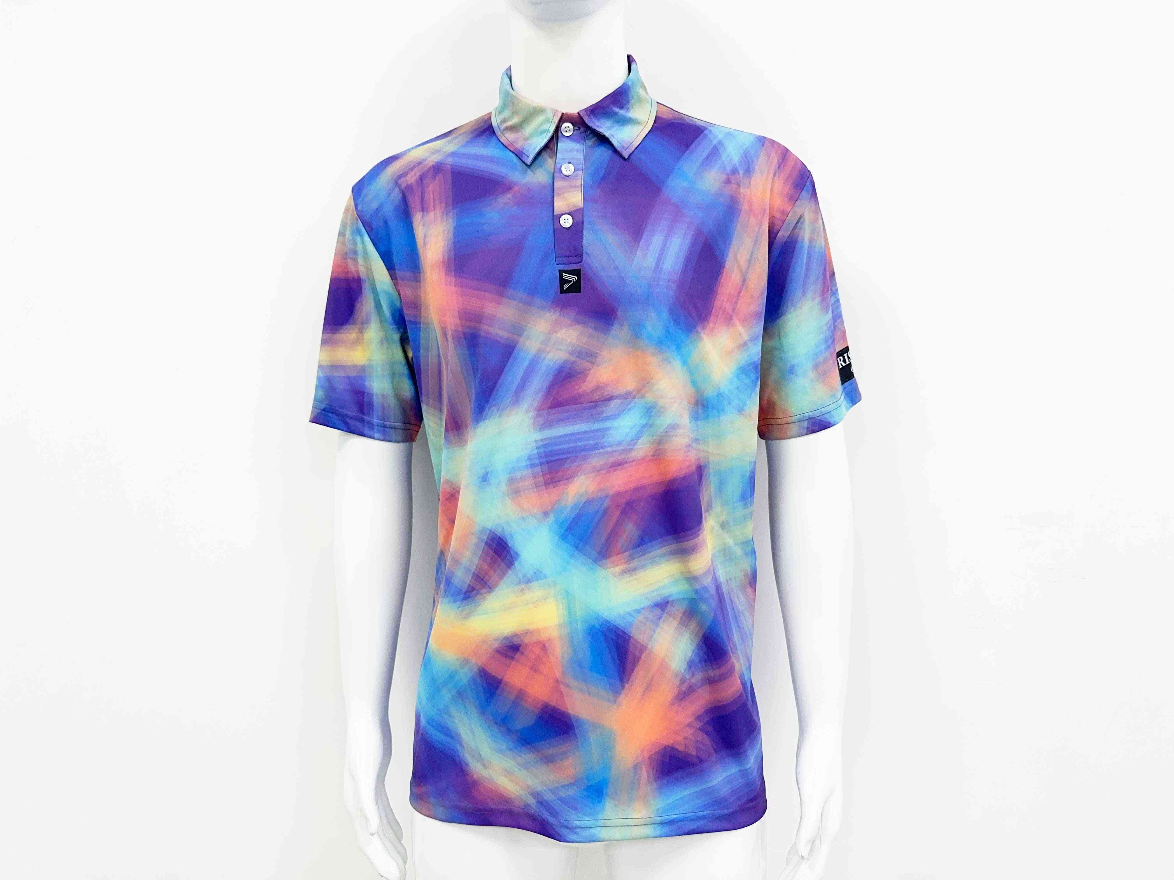 Zoom front view - Iridescent Golf T Shirts Boys T-Shirts Polo
