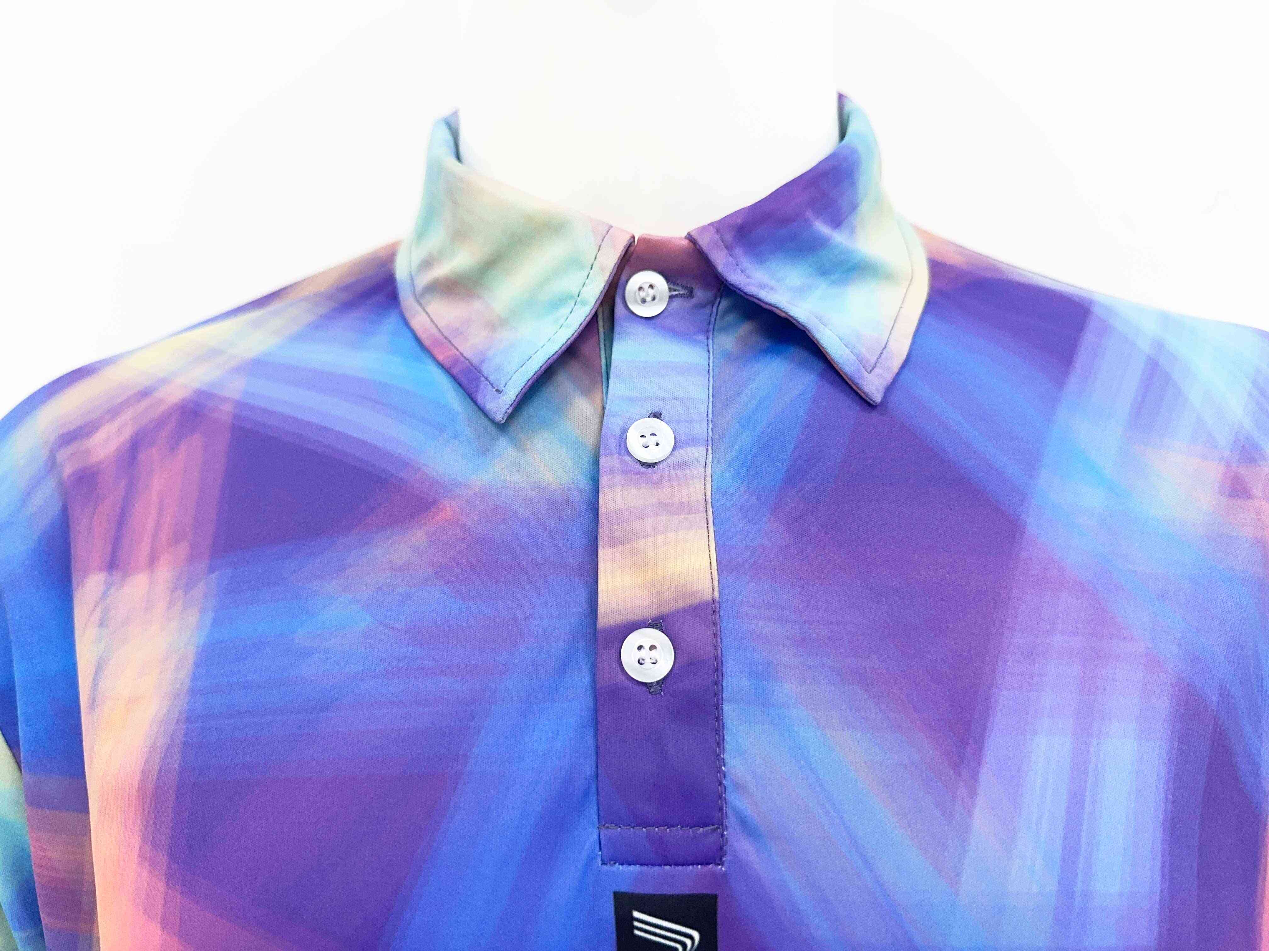 Button designs - Iridescent Golf T Shirts Boys T-Shirts Polo