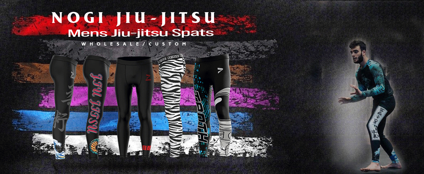 Custom mens jiu-jitsu spats wholesale RISEPECT NOGI JIU-JITSU