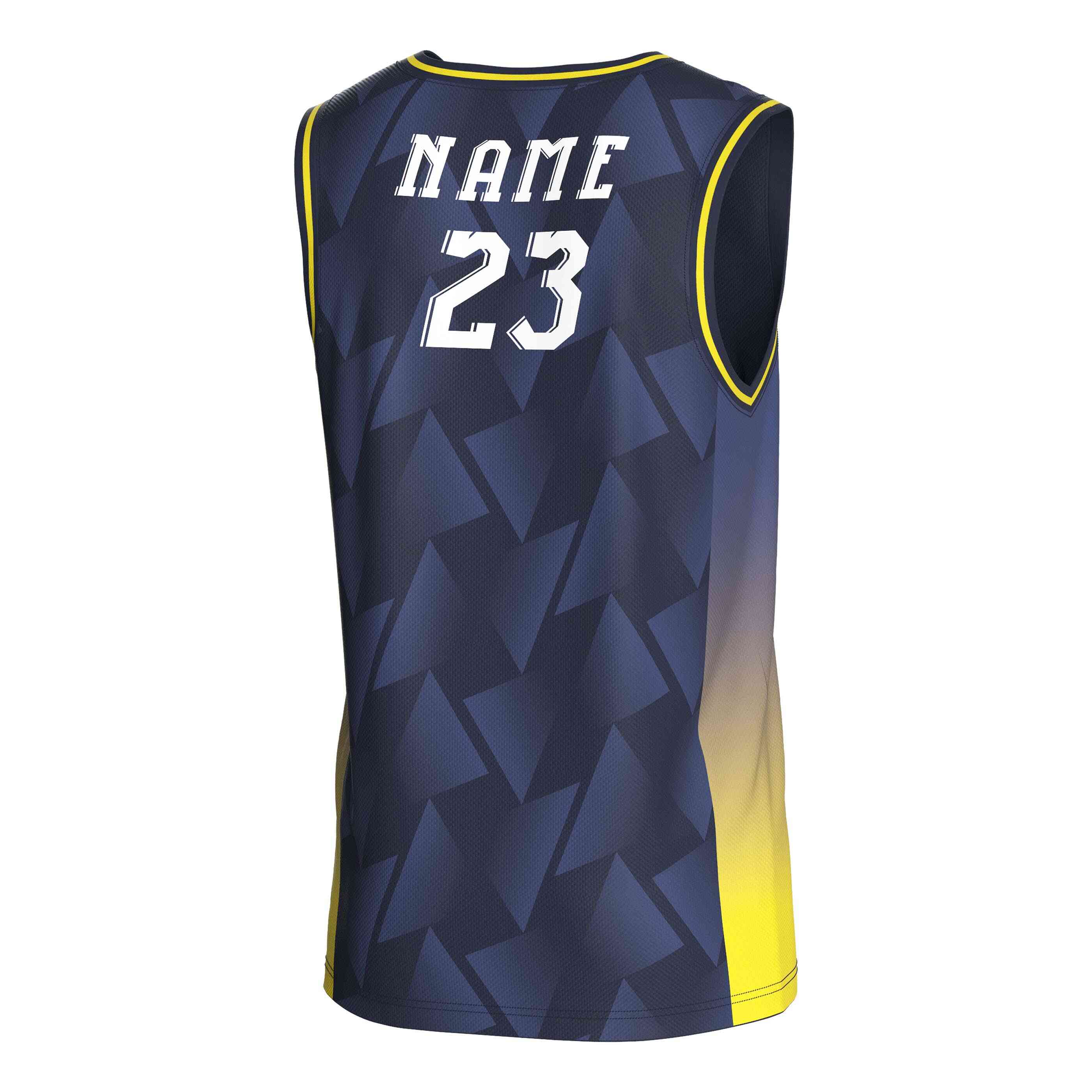 
                Custom black basketball jersey 23 3D imagery RISEPECT