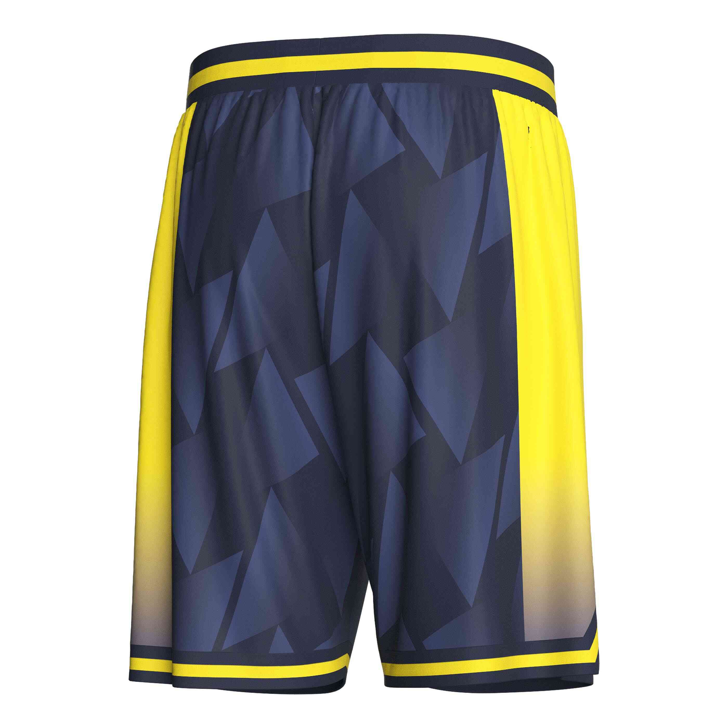 
                Custom black basketball shorts 23 3D imagery RISEPECT