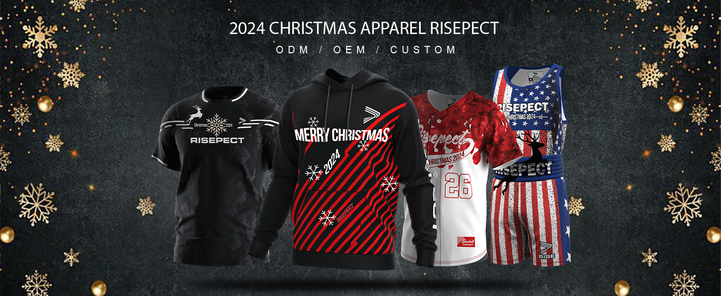 CUSTOM 2024 Christmas Apparel RISEPECT ODM OEM