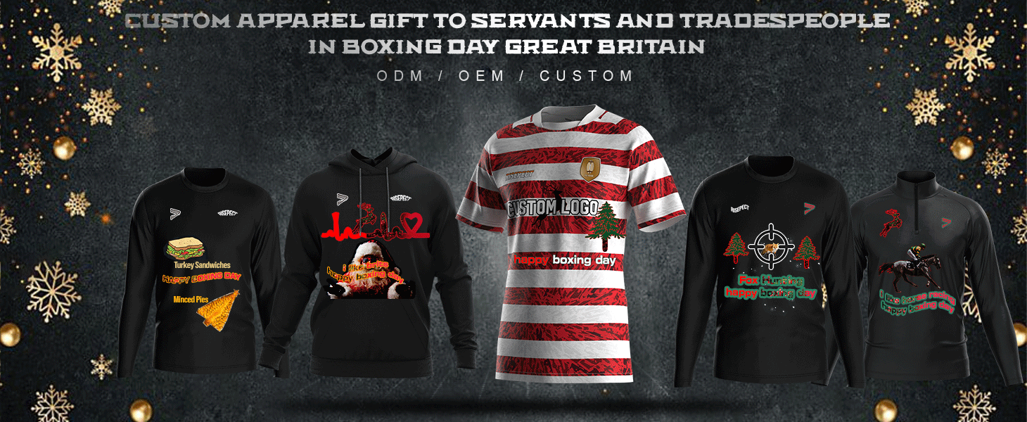 Custom Apparel Gift To Servants And Tradespeople In Boxing Day Great Britain