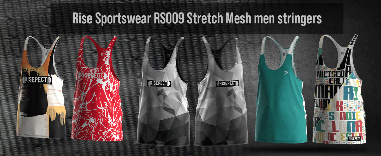 Rise Sportswear RS009 Stretch Mesh men stringers