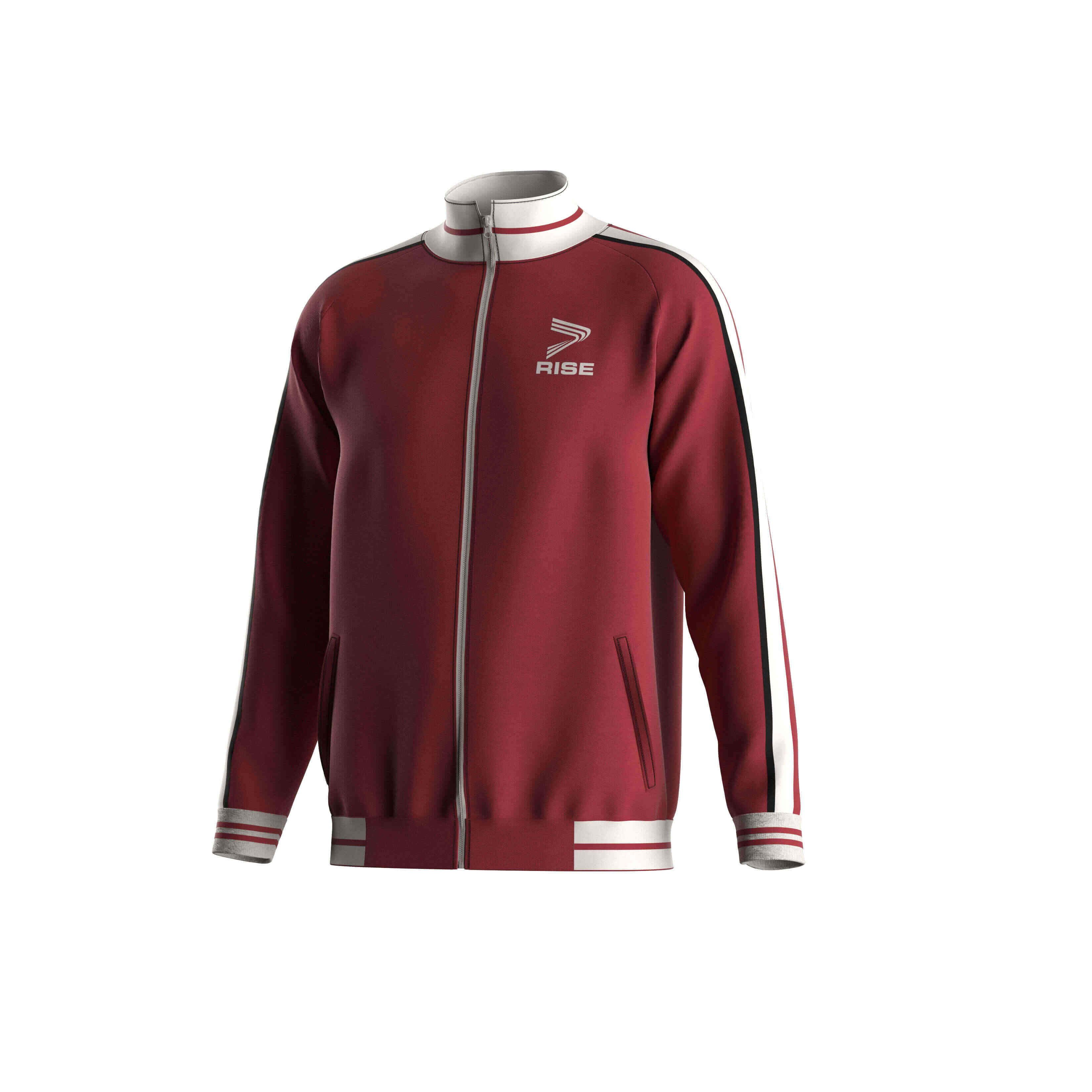 
                Custom Brick Red Tracksuit Wholesale RISEPECT