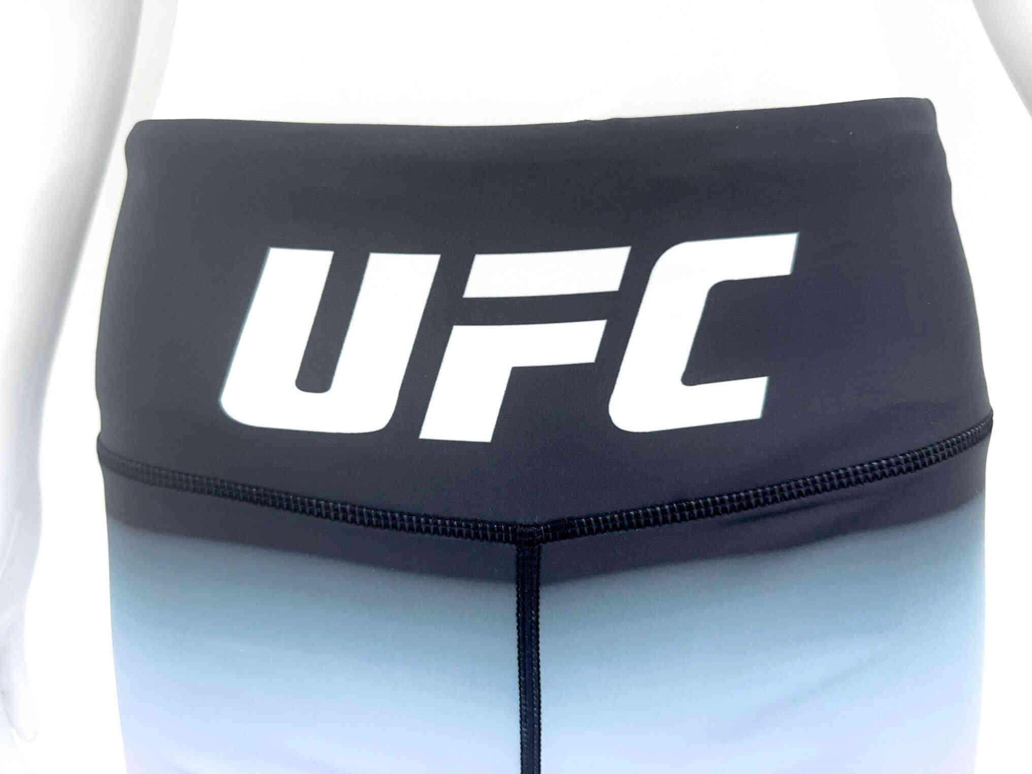 Waist details - Blue Women MMA UFC Shorts Scenery Vale Tudo Shorts Wholesale