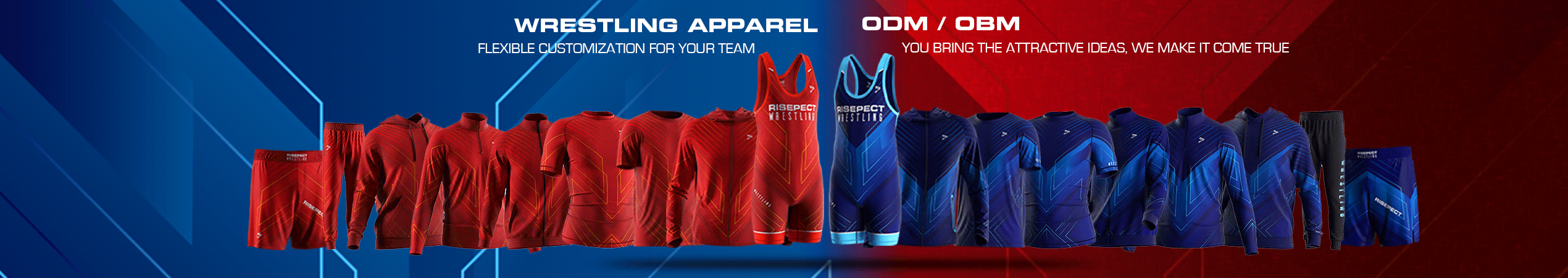 WRESTLING APPAREL ODM OBM SUPPLIER