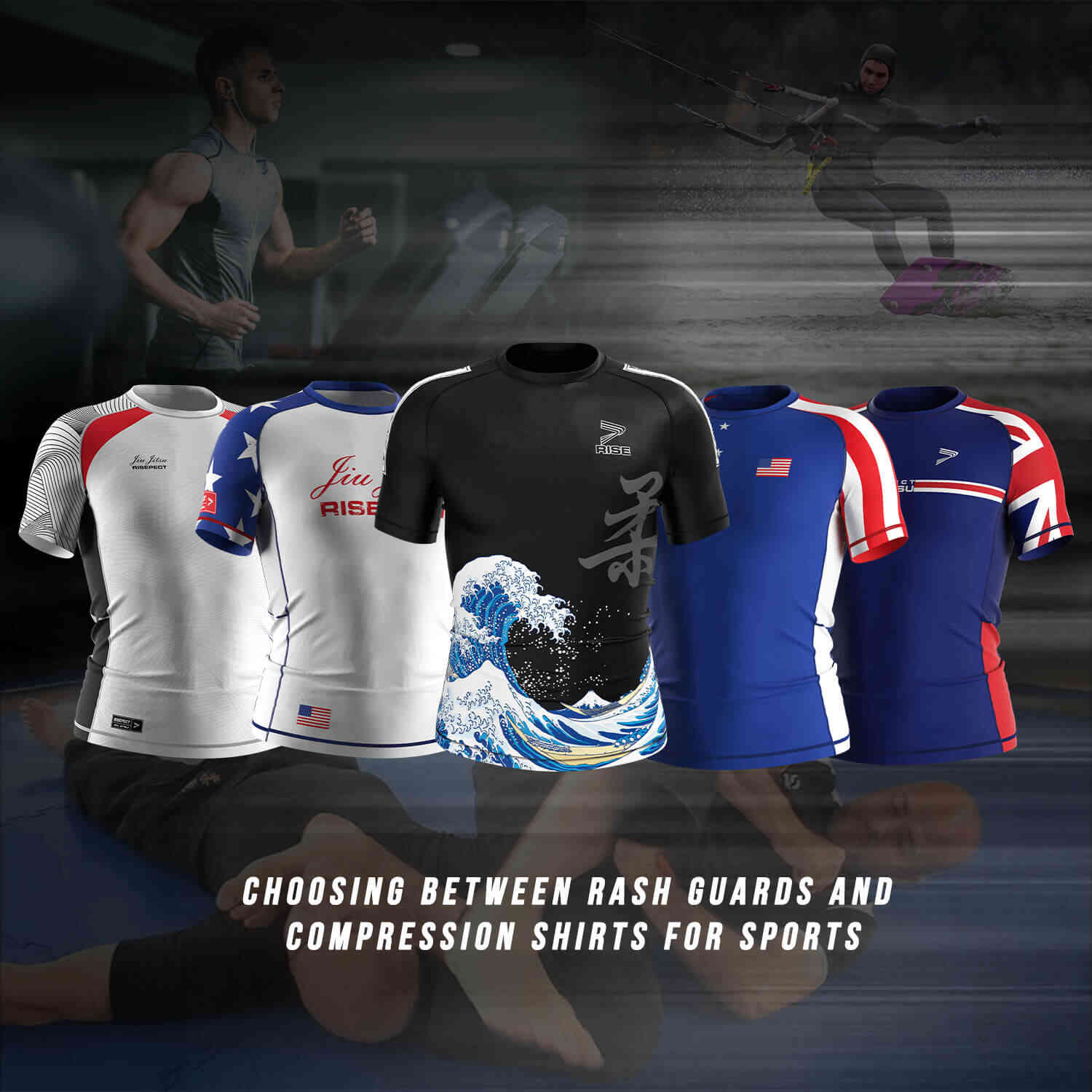 
                Choosing Between Rash Guards and Compression Shirts for Sports