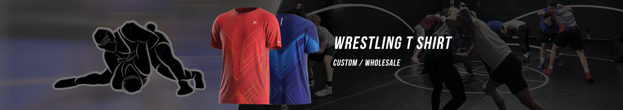 Wrestling T Shirt Custom Wholesale
