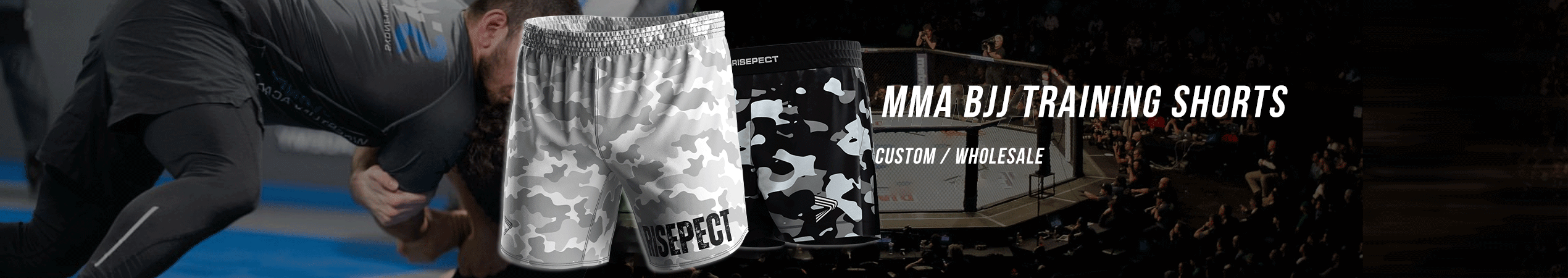BJJ MMA Training Shorts Custom Wholesale Supplier