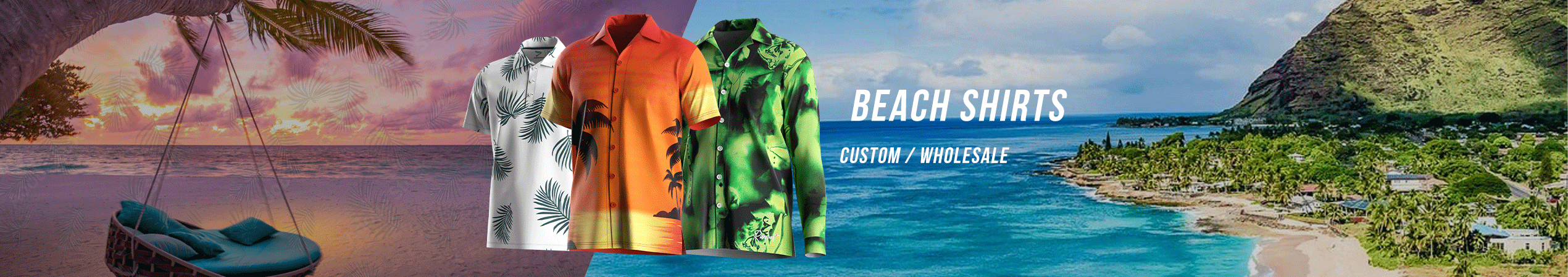 Beach Shirts Custom Wholesale Supplier