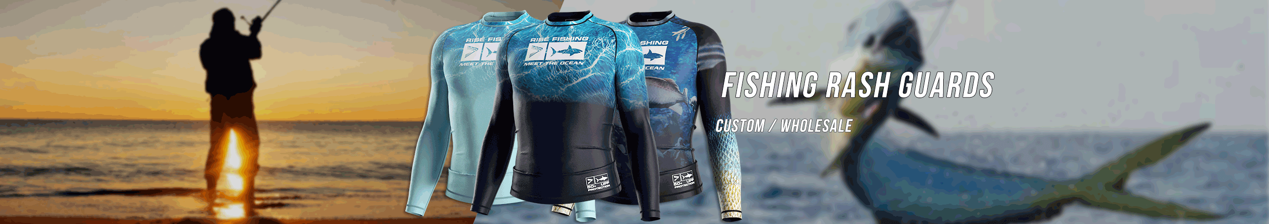 Fishing Rash Guards Custom Wholesale Supplier