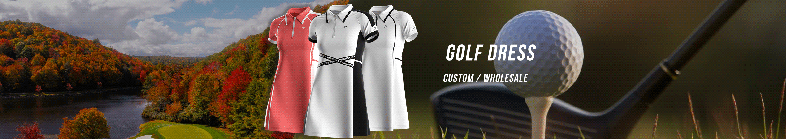 Golf dress custom wholesale manufacturer