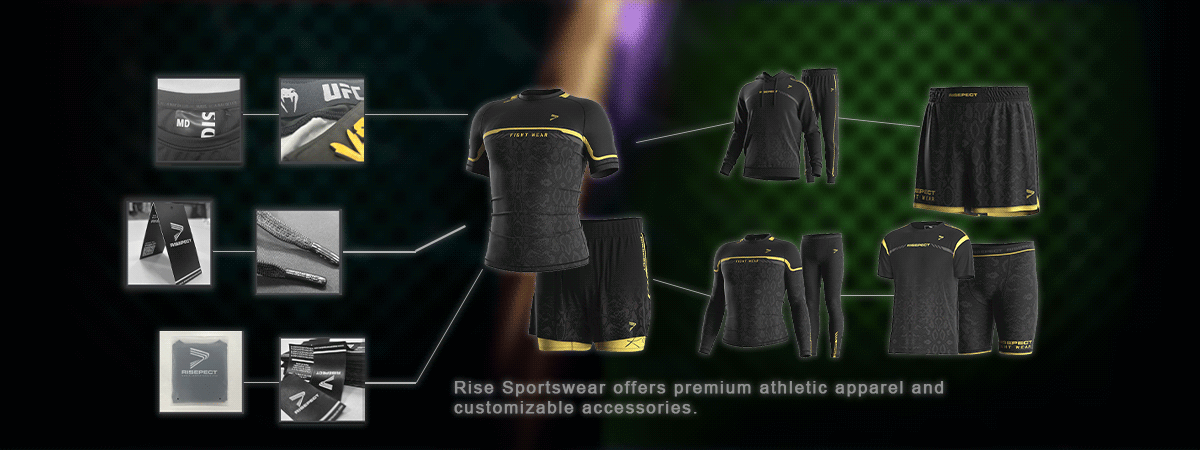 Rise Sportswear offers premium athletic apparel and customizable accessories.