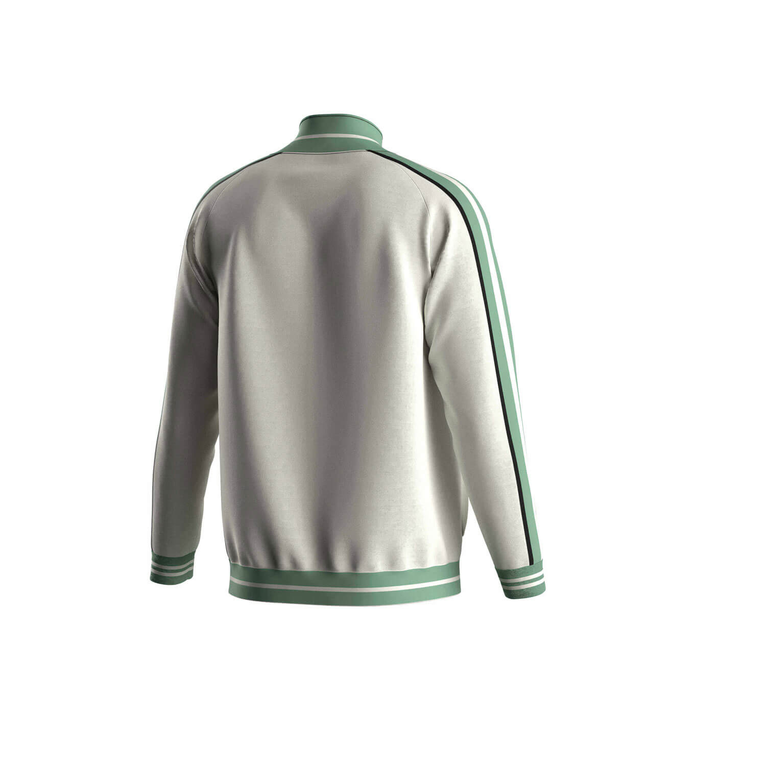 
                Custom White Track Jacket Wholesale Sublimated Sportswear