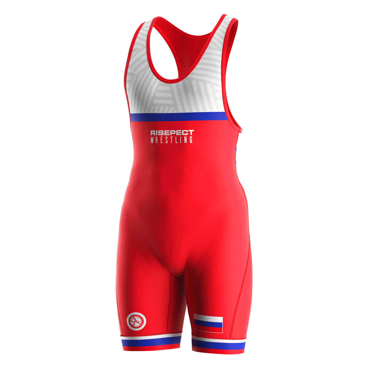 
                Russia Red Wrestling Singlets Manufacturer
