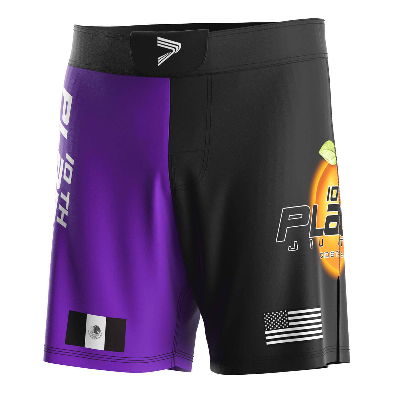 
                FRUITE TENTH PLANET PURPLE RANK JIU JITSU SHORTS