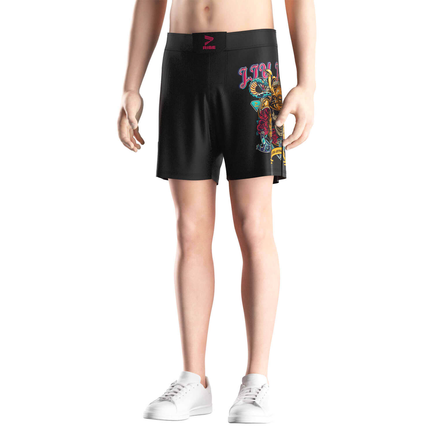 
                SKULL WARRIOR BJJ GRAPPLING JIU JITSU SHORTS