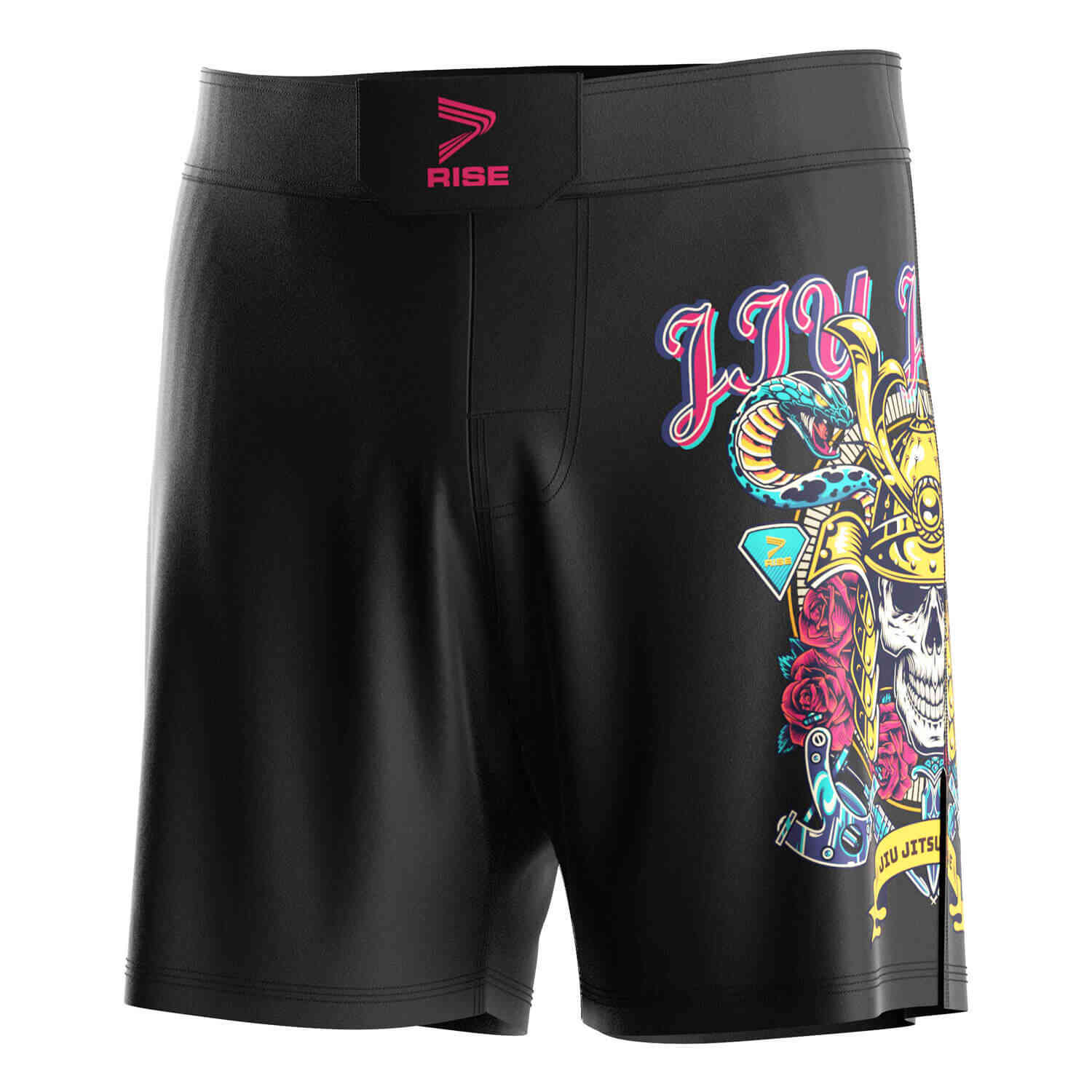
                SKULL WARRIOR BJJ GRAPPLING JIU JITSU SHORTS