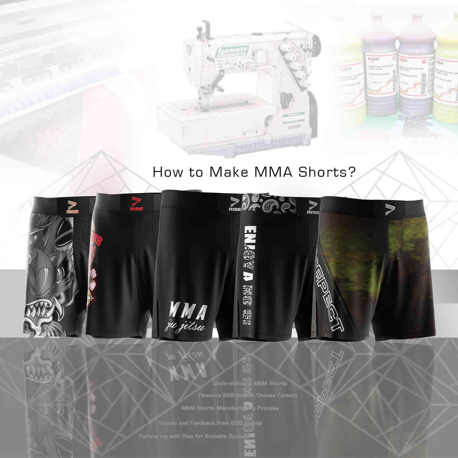 
                How to Make MMA Shorts: A B2B Guide with Rise Sportswear's Formula