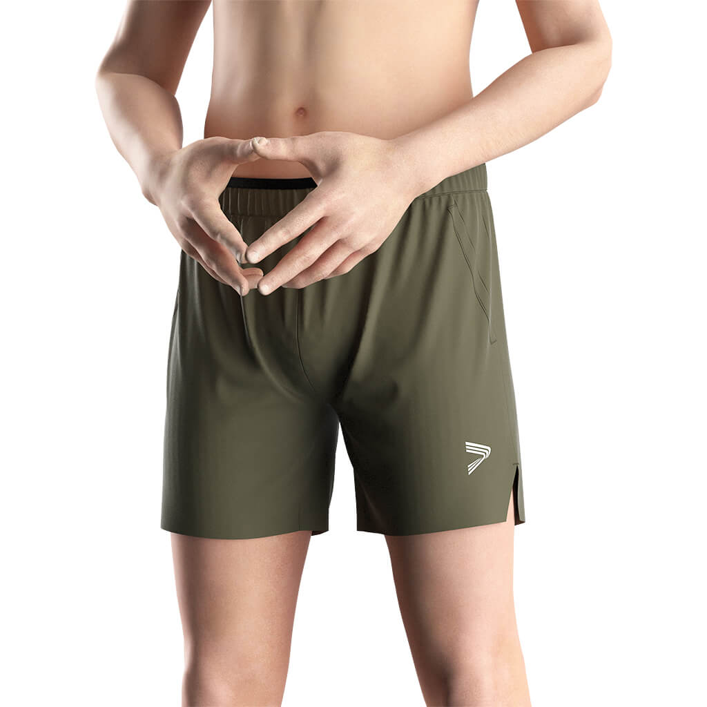 
                Army Green Training Shorts 2.0 Factory Custom BJJ Shorts Bulk