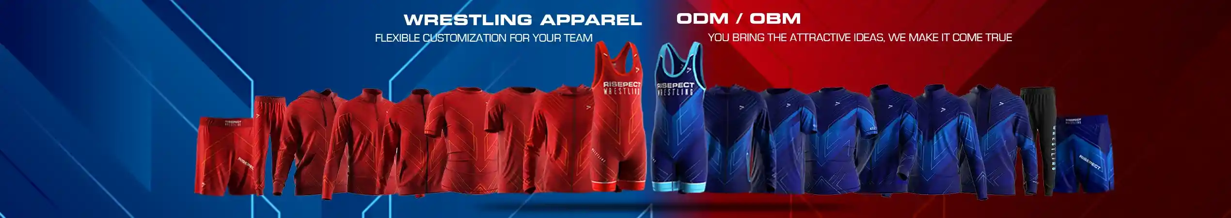 WRESTLING APPAREL ODM OBM SUPPLIER