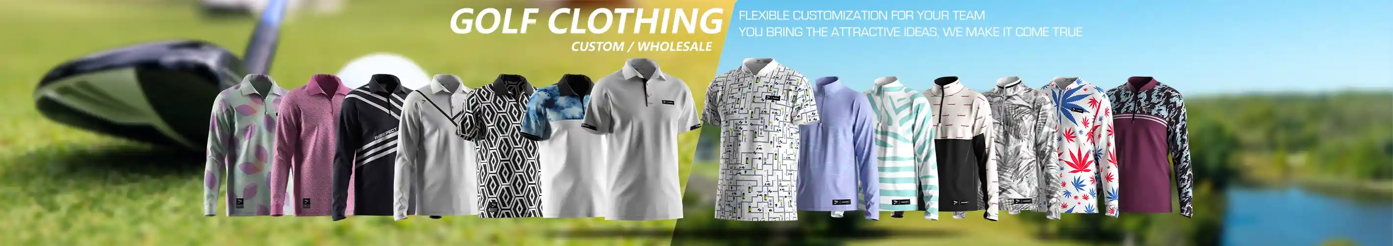 Golf Clothing Custom Wholesale Supplier