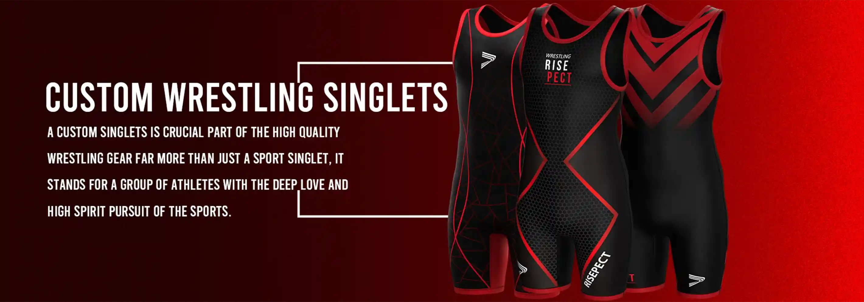 Sublimated Wrestling Singlets