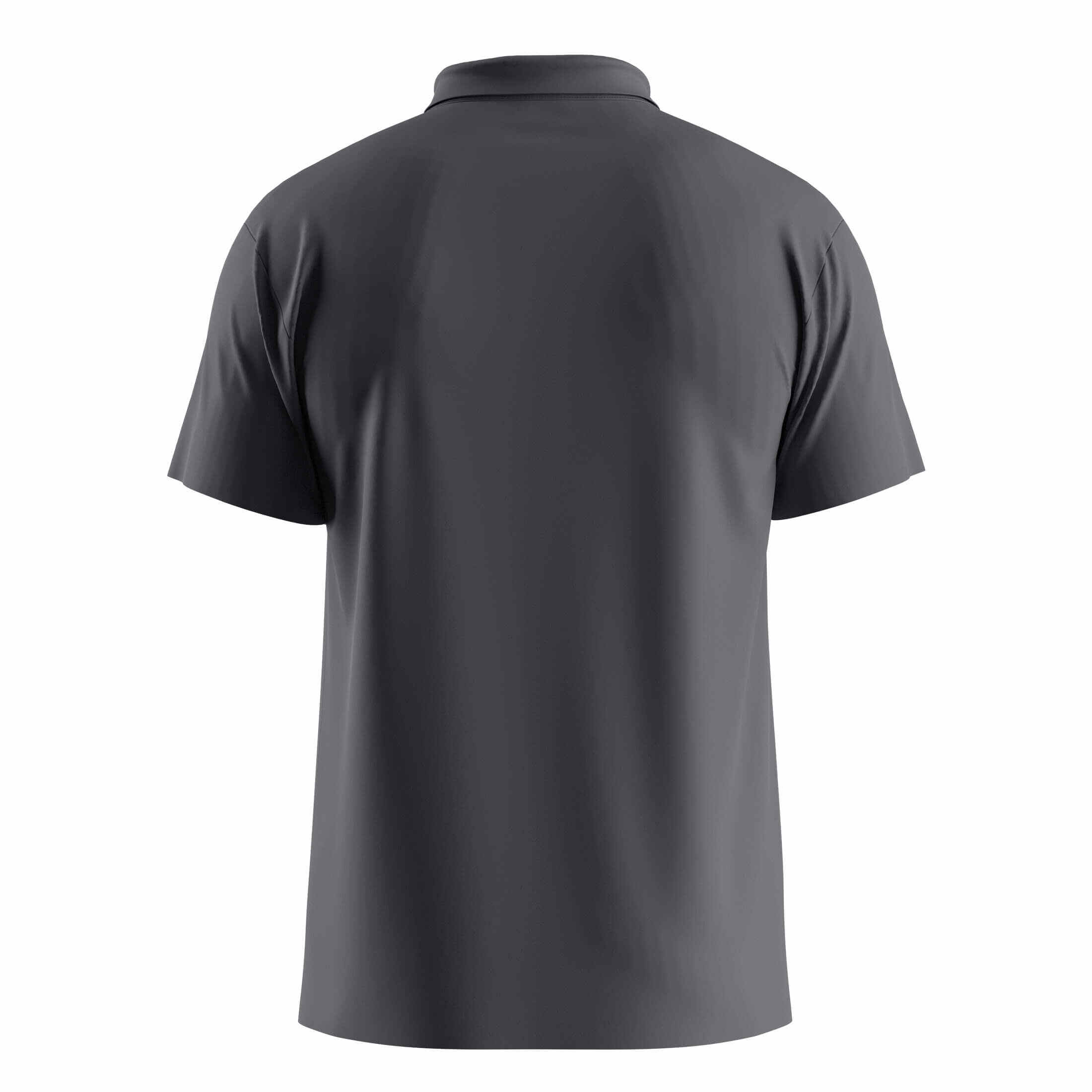 
                Charcoal Heat Glue Tech Golf Polo Shirt Short Sleeve B2B Wholesale