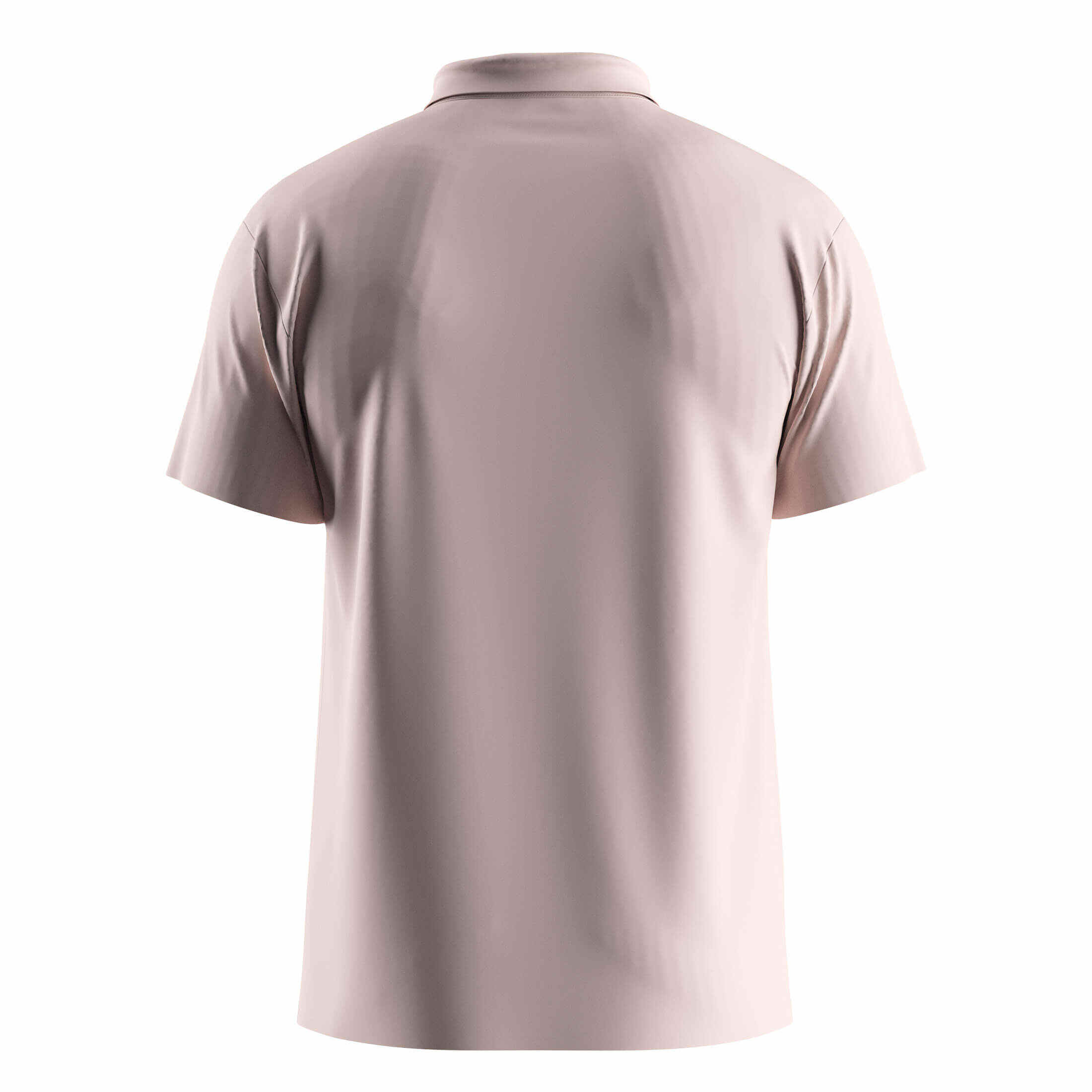 
                Beige Heat-bonded Golf Polo Shirt 3-Button Short Sleeve Bulk Supply