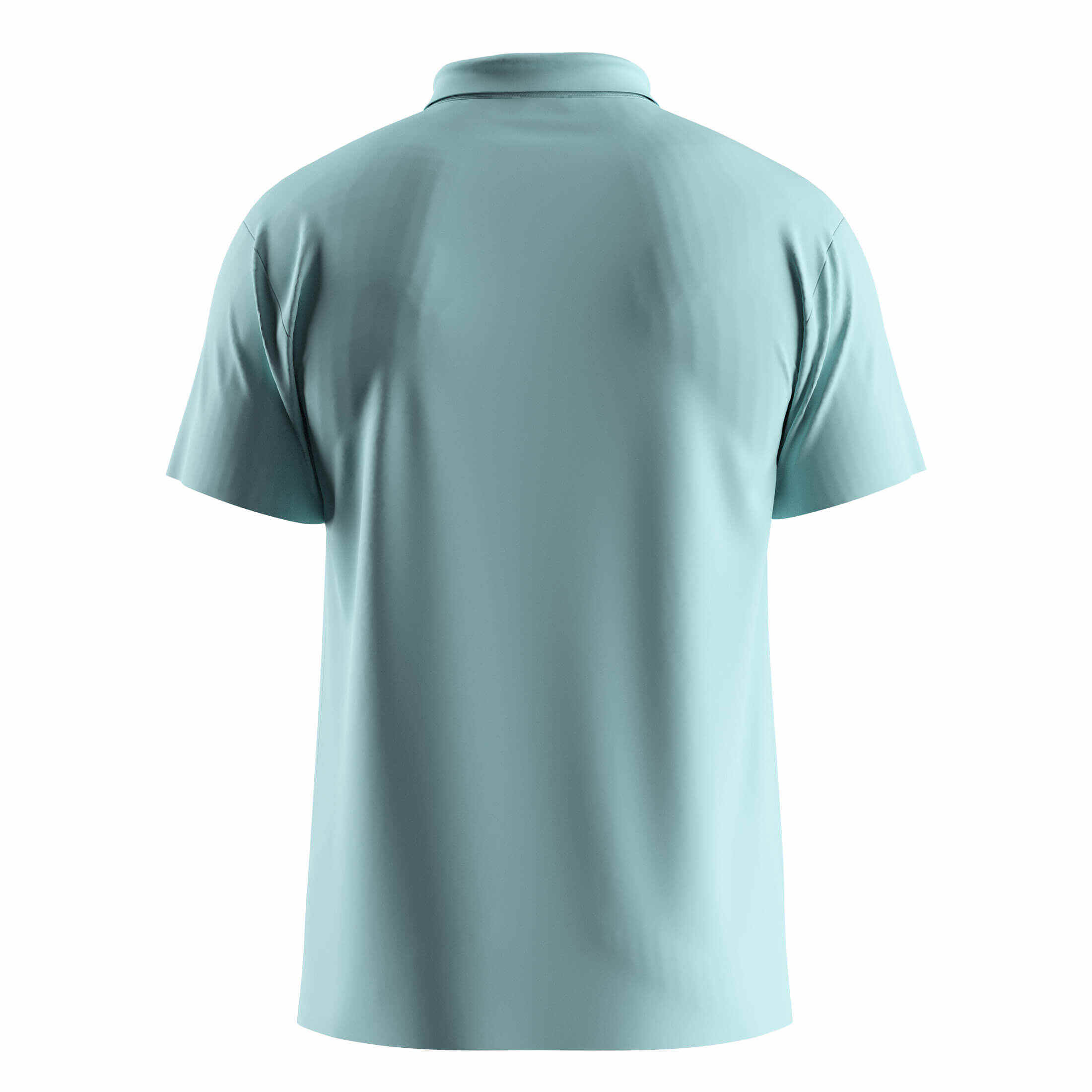 
                Mint Green Heat-bonded Golf Polo Short Sleeve Custom Bulk Orders