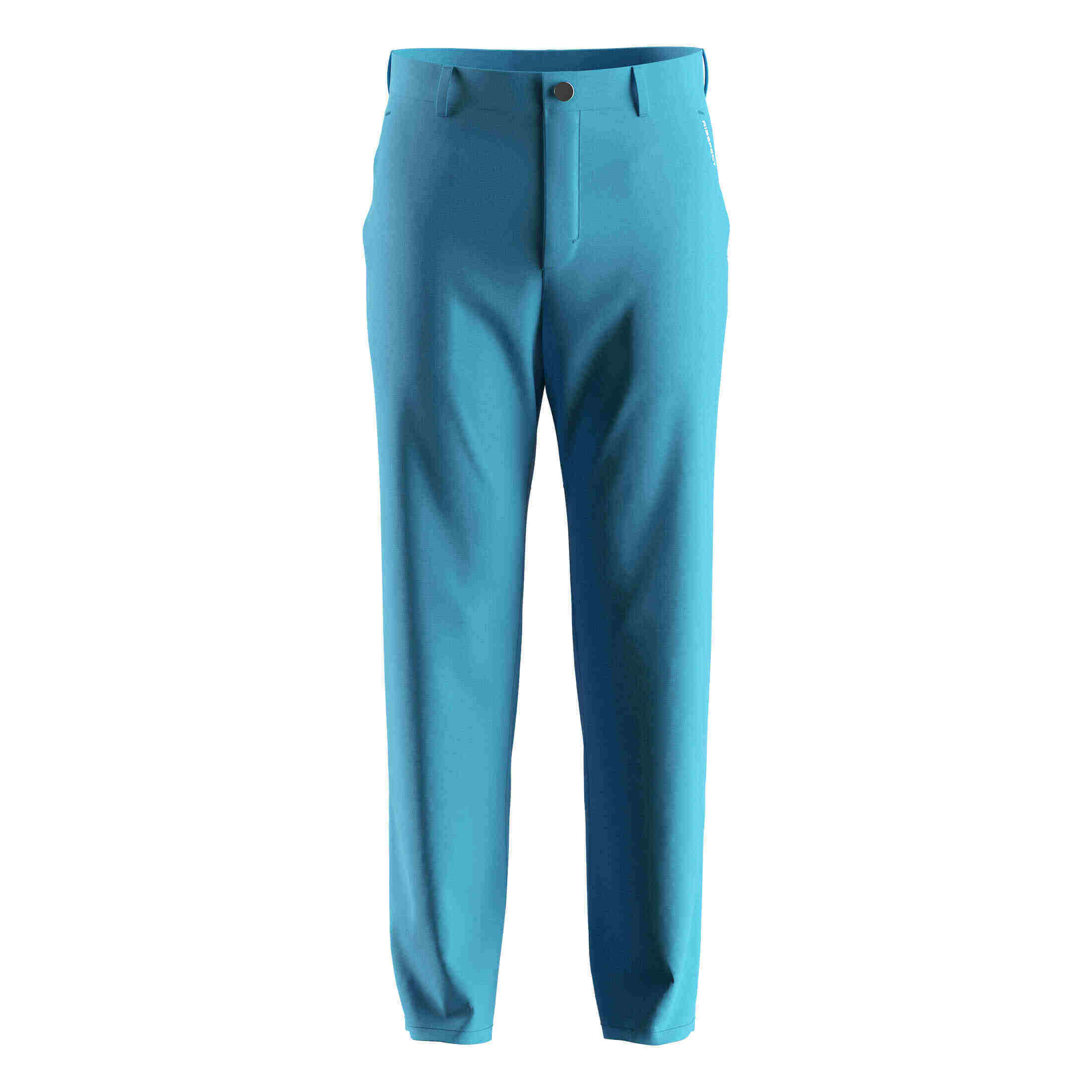 
                Bright Cerulean Men's Golf Pants Straight Cut with 5 Pockets OEM