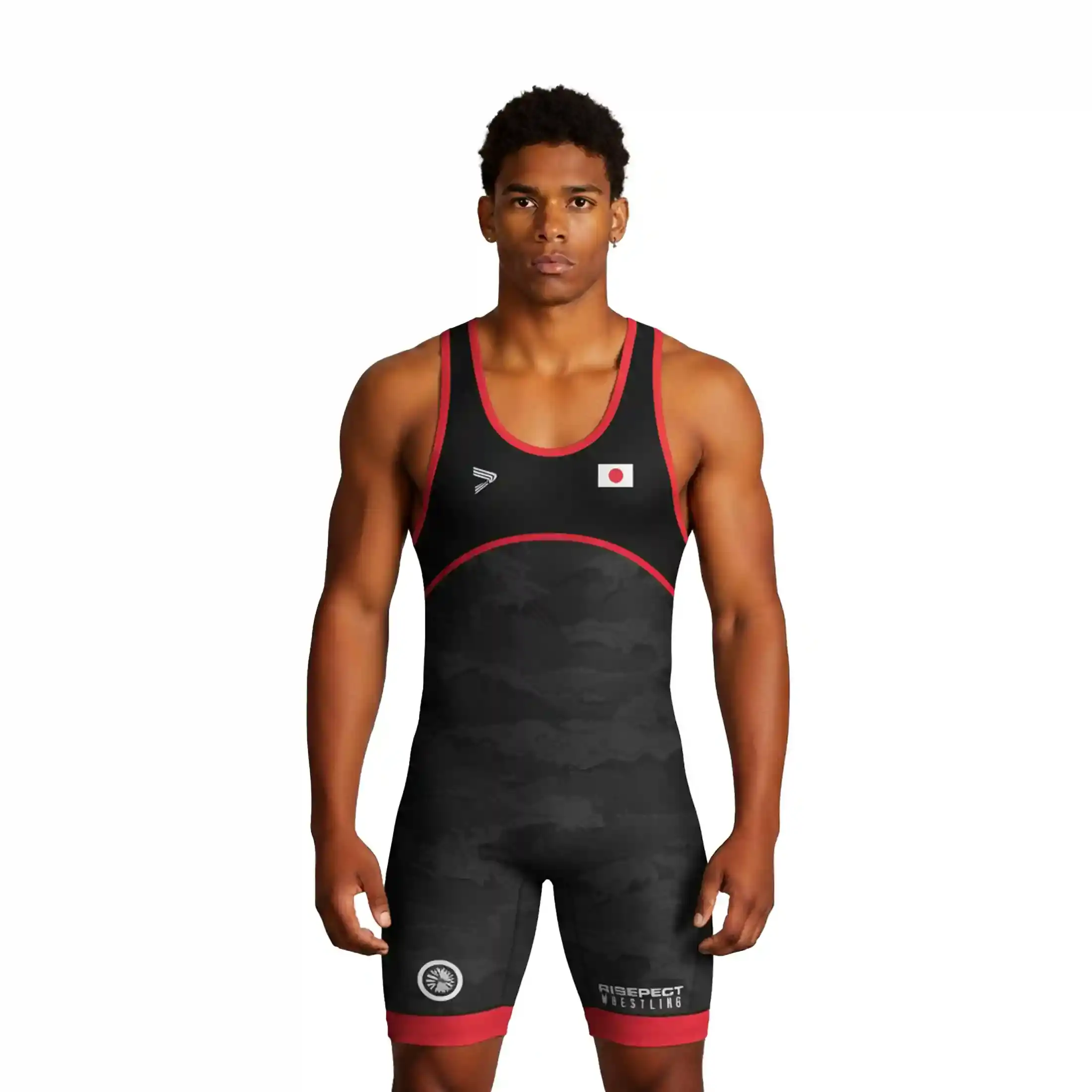
                Japan Black Wave Wrestling Singlets Wholesale