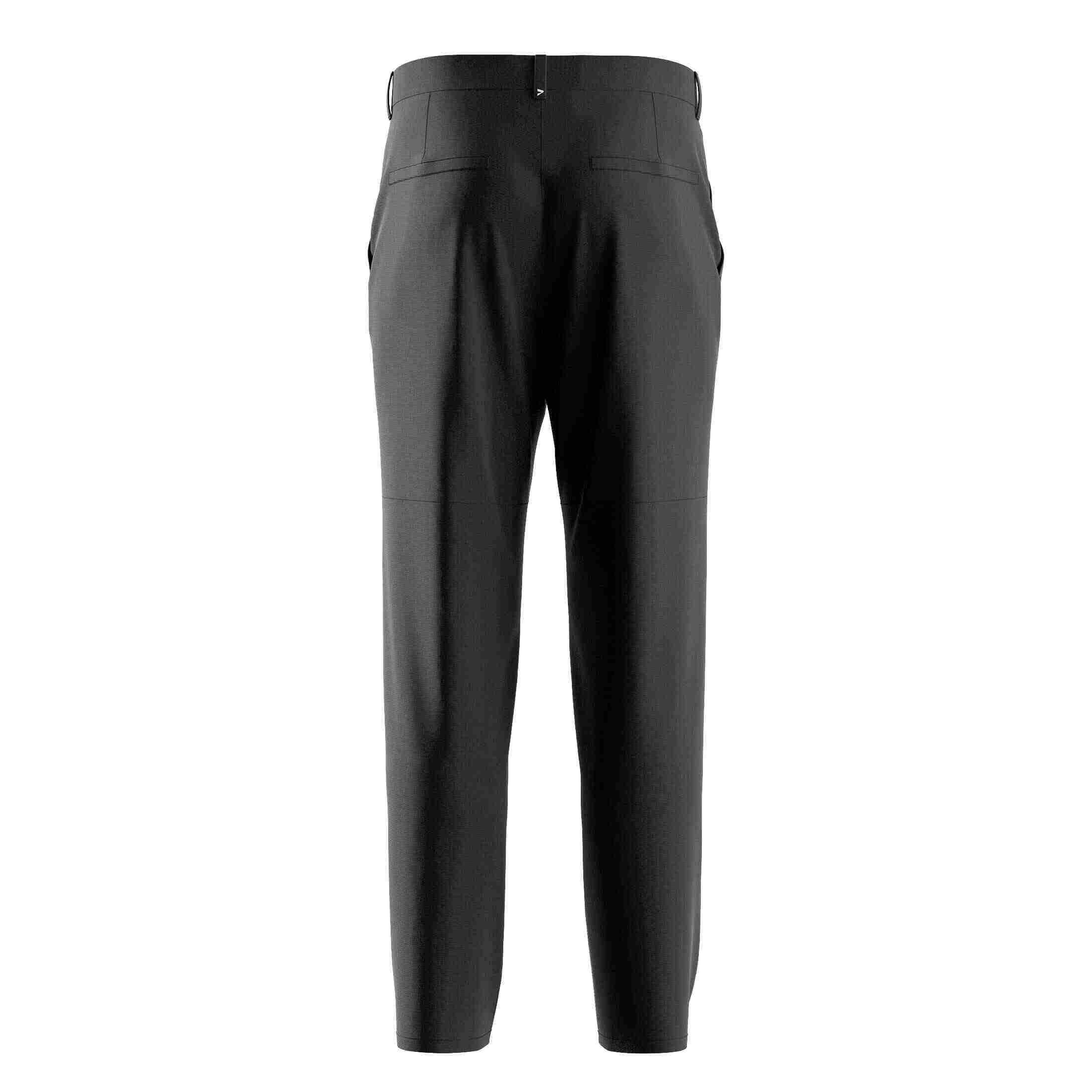 
                Jet Black Golf Pants for Men Straight Fit Style OEM Custom
