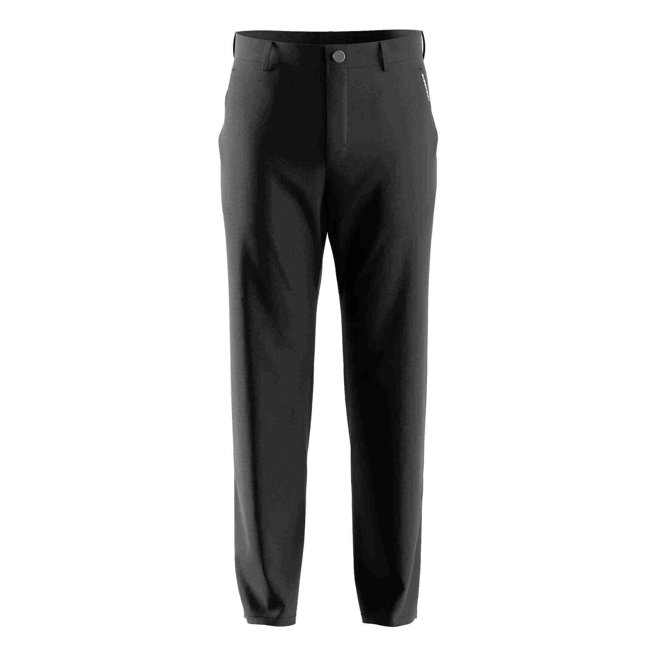 
                Jet Black Golf Pants for Men Straight Fit Style OEM Custom