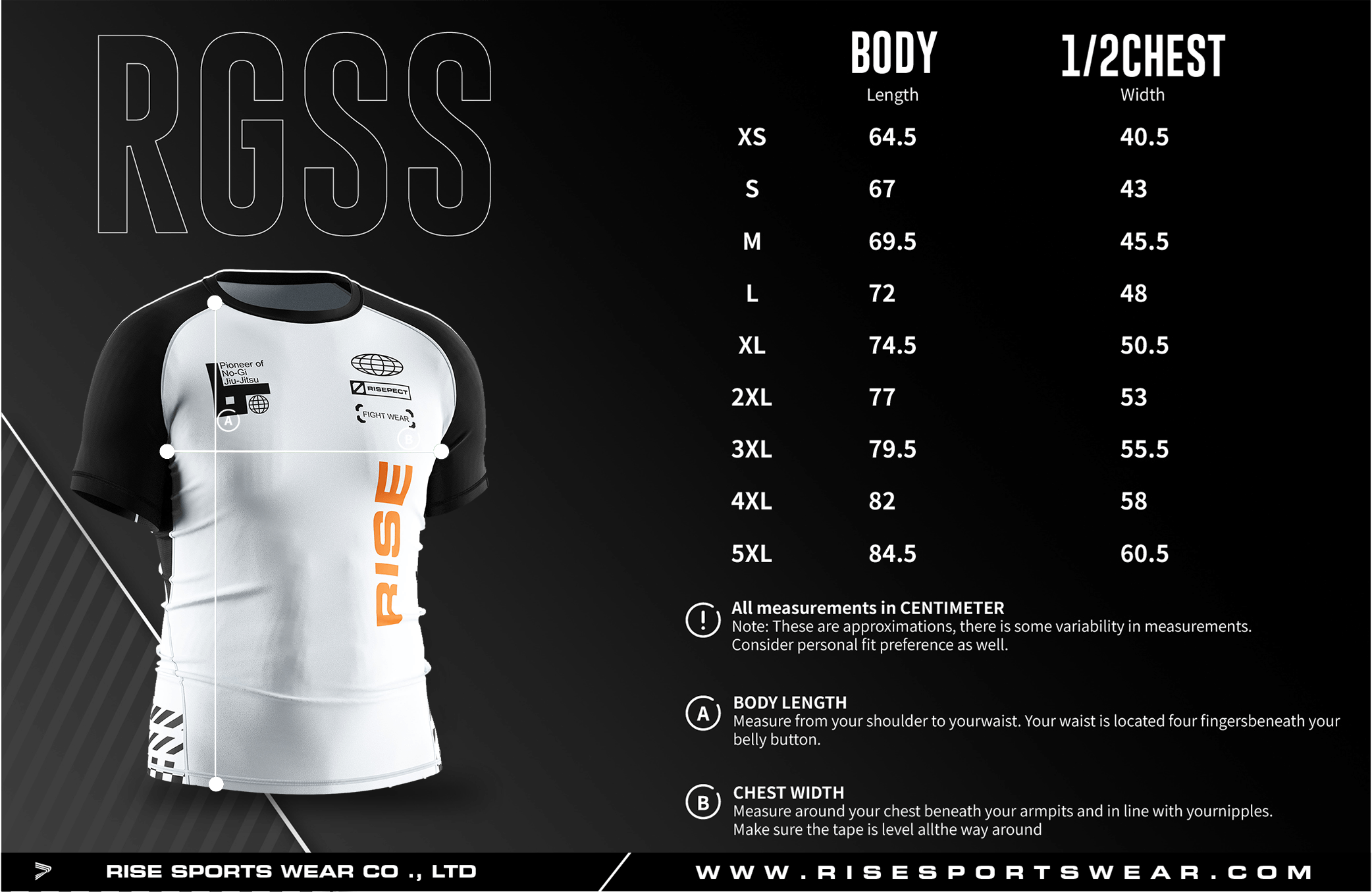 Men Size Chart