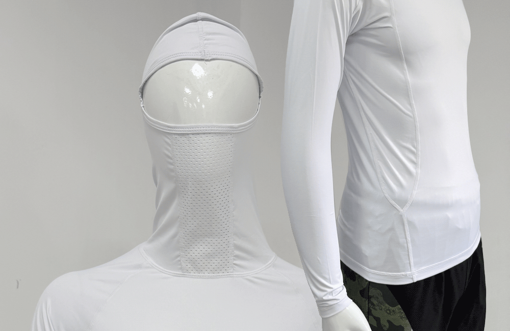 RS009 hooded fishing shirt with face mask RS009 hooded fishing shirt with face mask