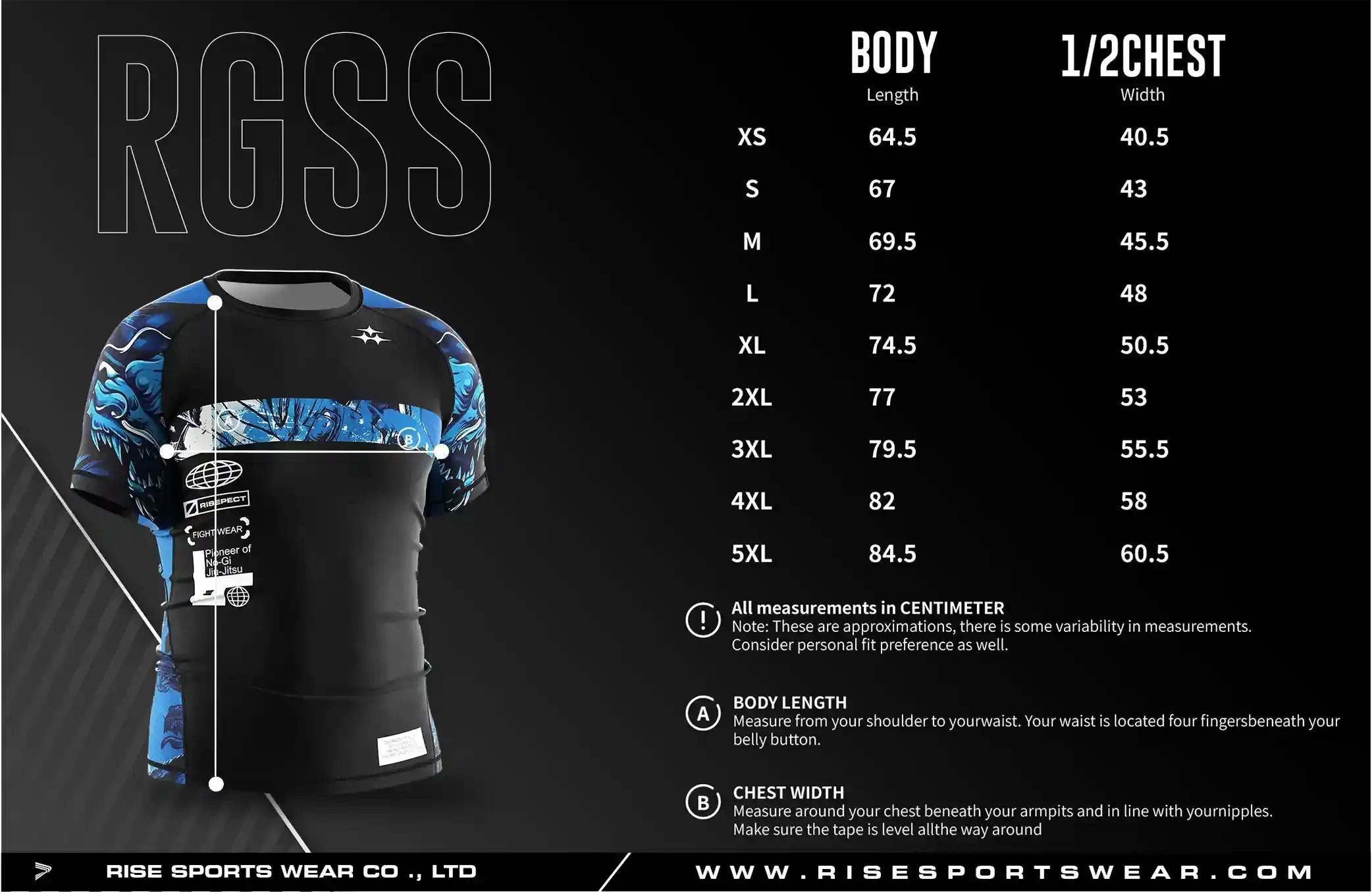 Men's Size Chart