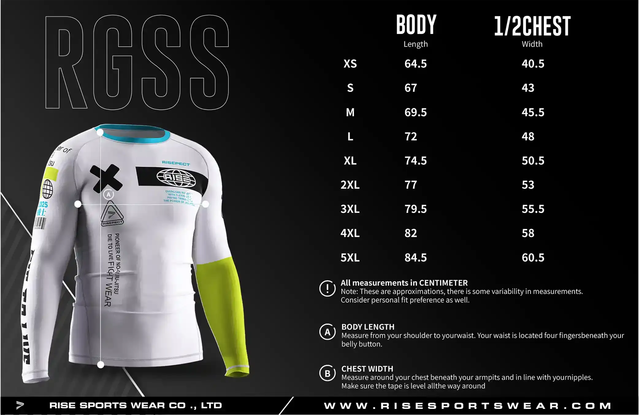 Men's Size Chart