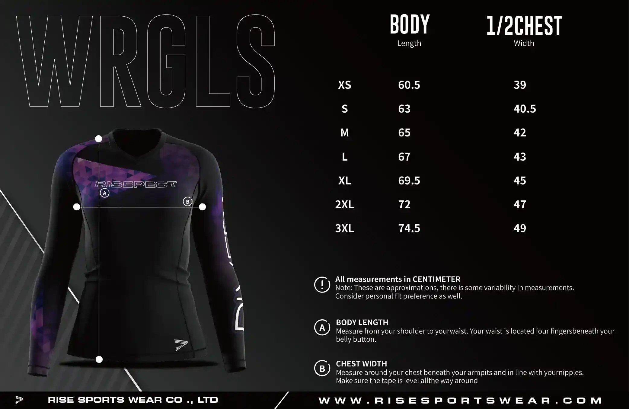 Women's Size Chart