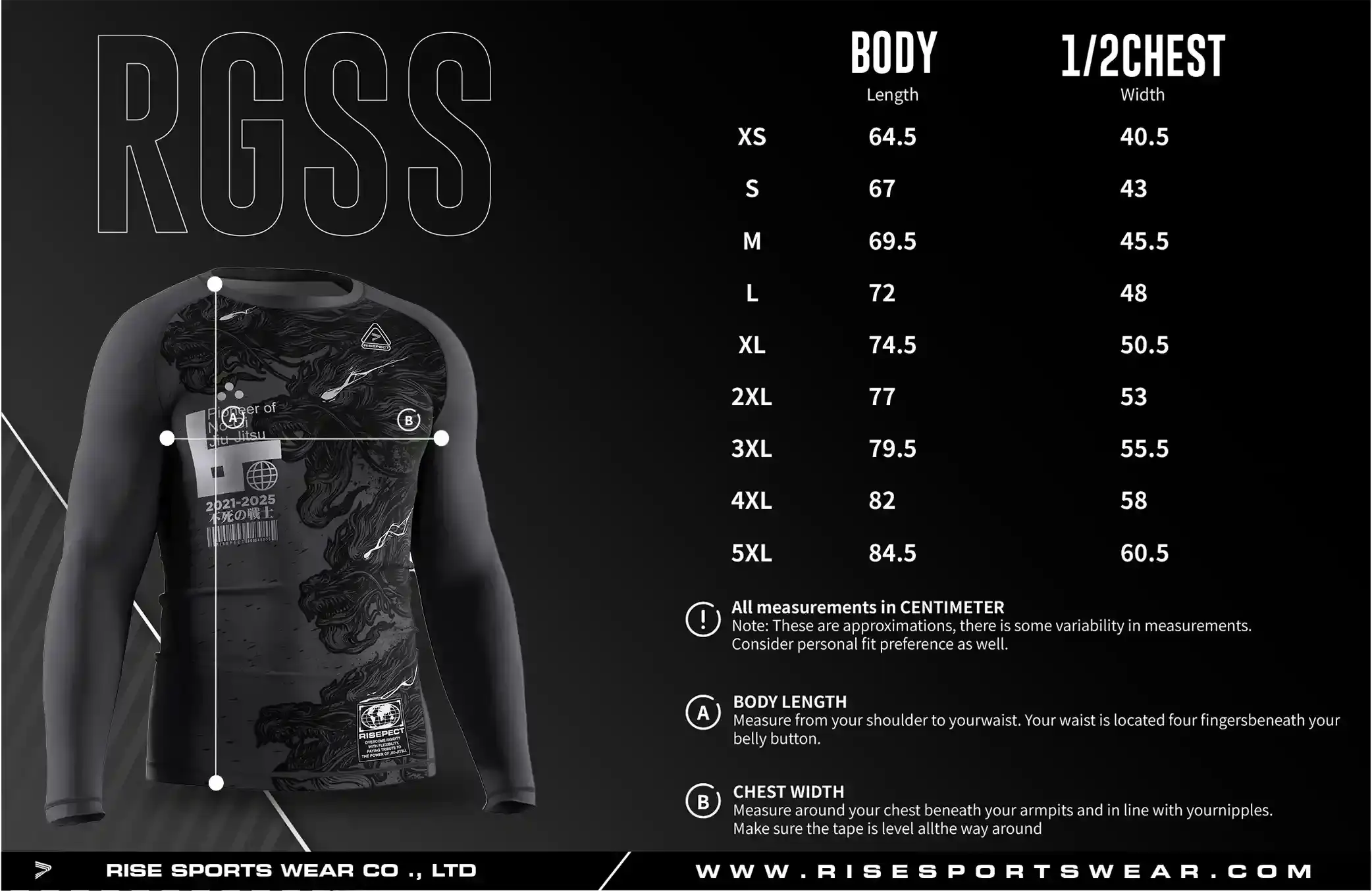 Men's Size Chart