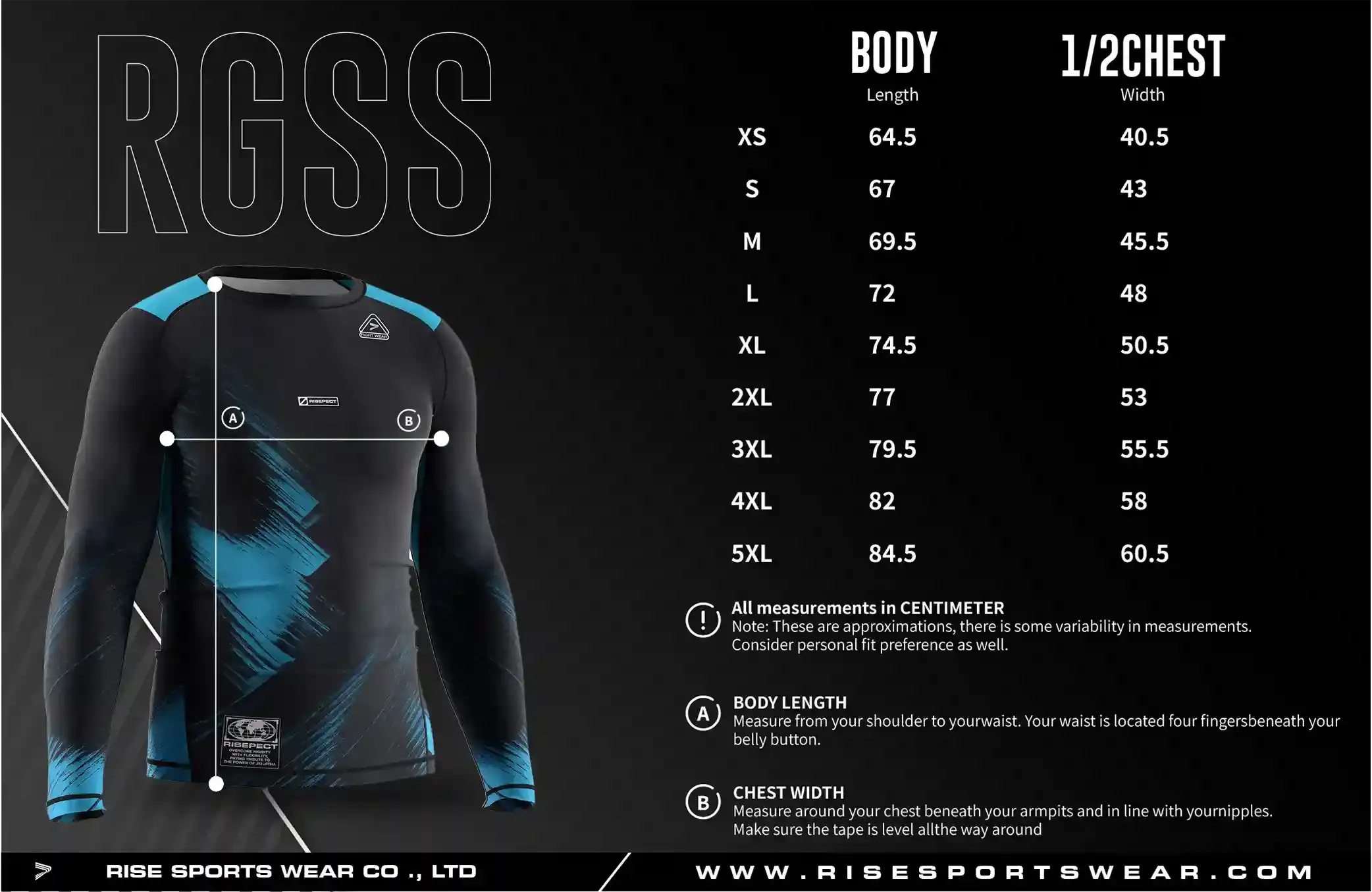 Men's Size Chart