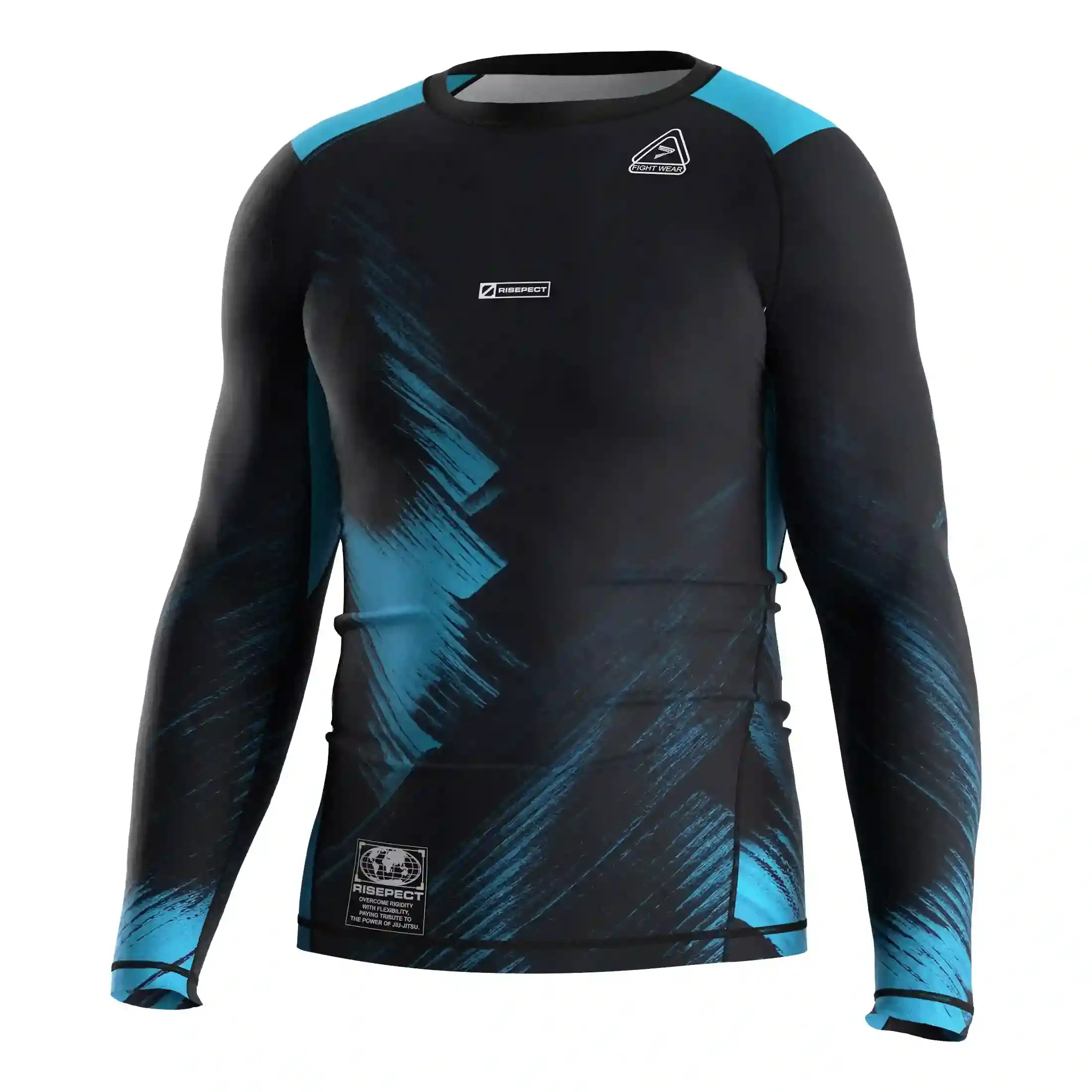 
                Shirts & Tops Long Sleeve Rash Guard BJJ Co-Brand Customizable