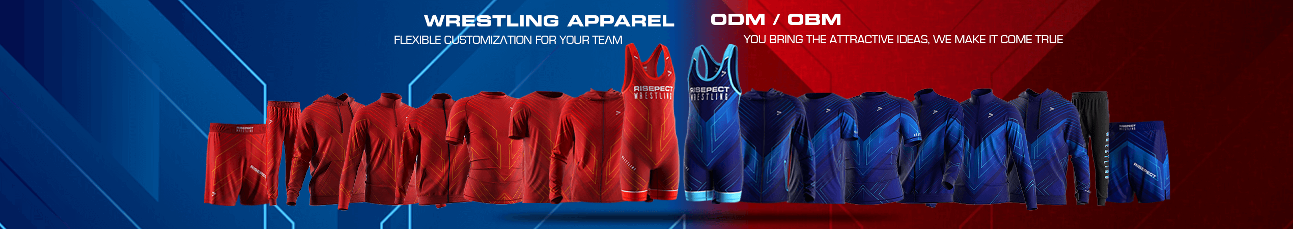 Wholesale Custom Wrestling Apparel