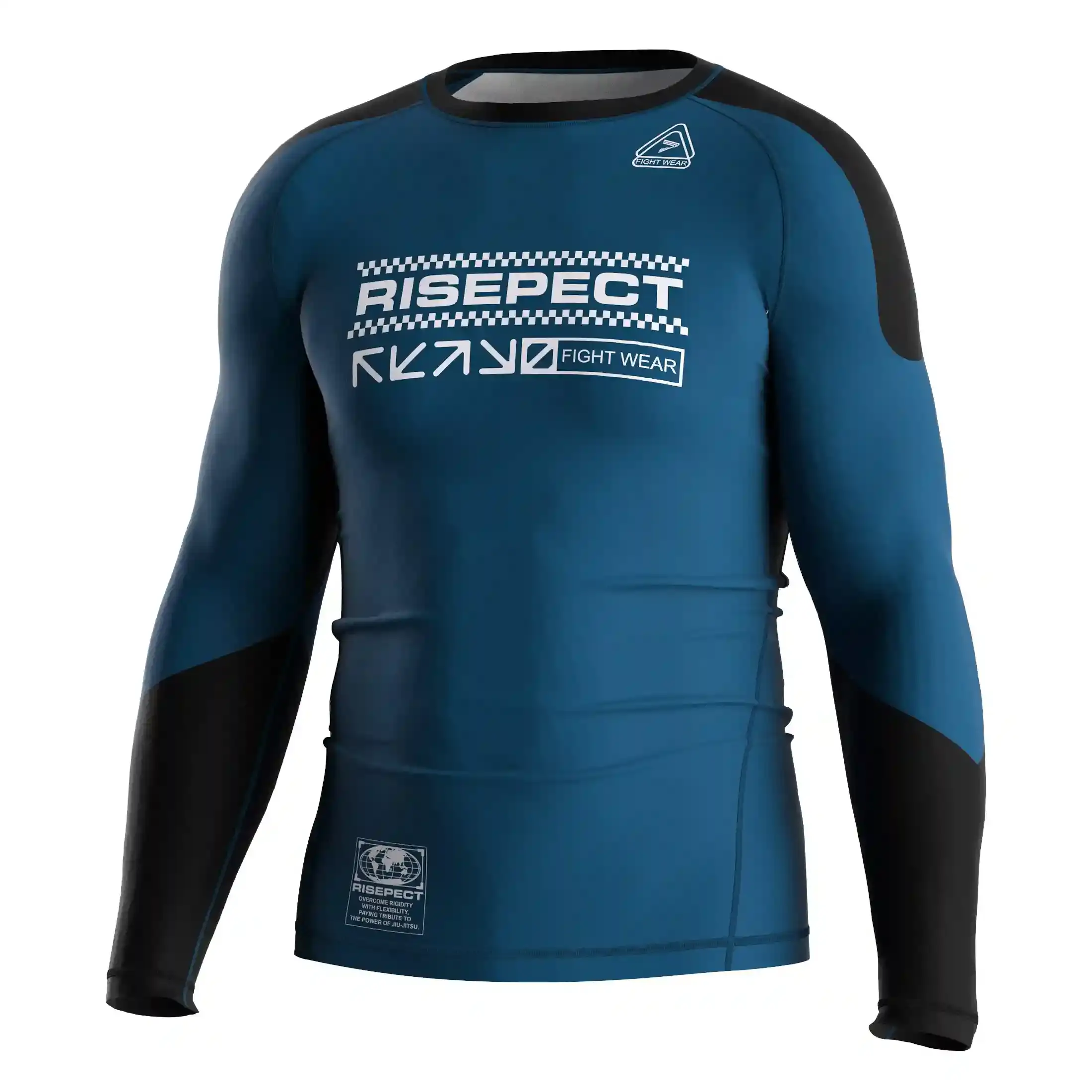 
                Boy Long Sleeve Rash Guard BJJ Lightweight Training Gear