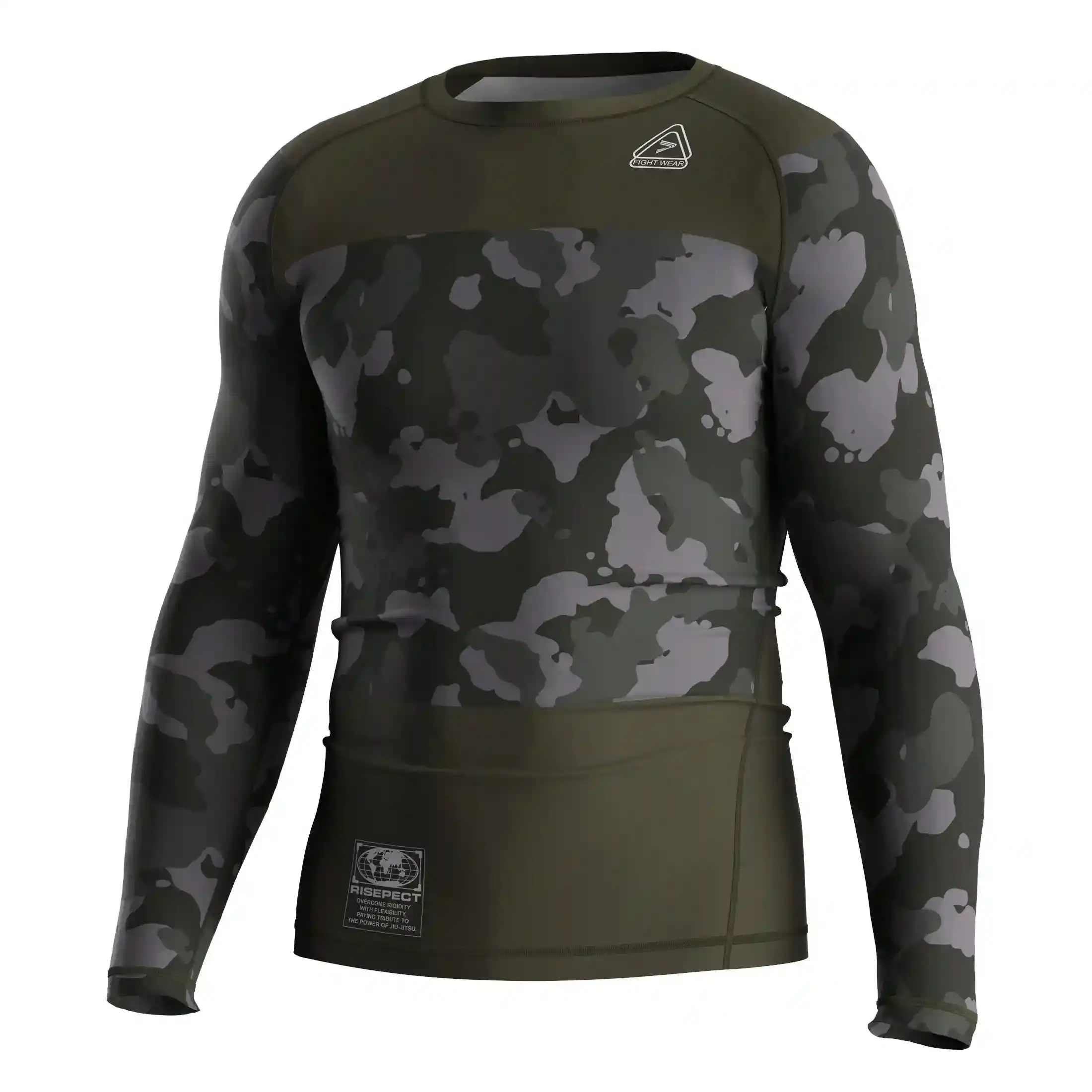
                Regular Long Sleeve Rash Guard BJJ Comfortable Fit Wholesale