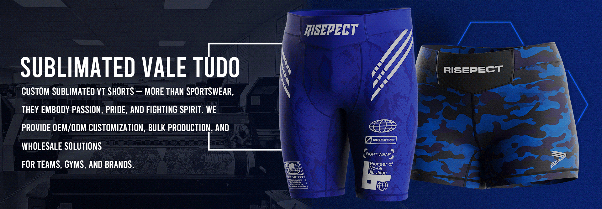 Sublimated Vale Tudo Shorts